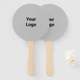 SIMPLE MINIMAL MODERN MONOGRAM ELEGANT STYLE CHIC  HAND FAN