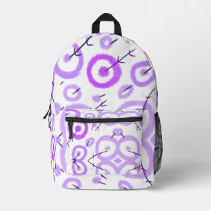 SIMPLE MINIMAL MODERN MONOGRAM ELEGANT STYLE CHIC  PRINTED BACKPACK