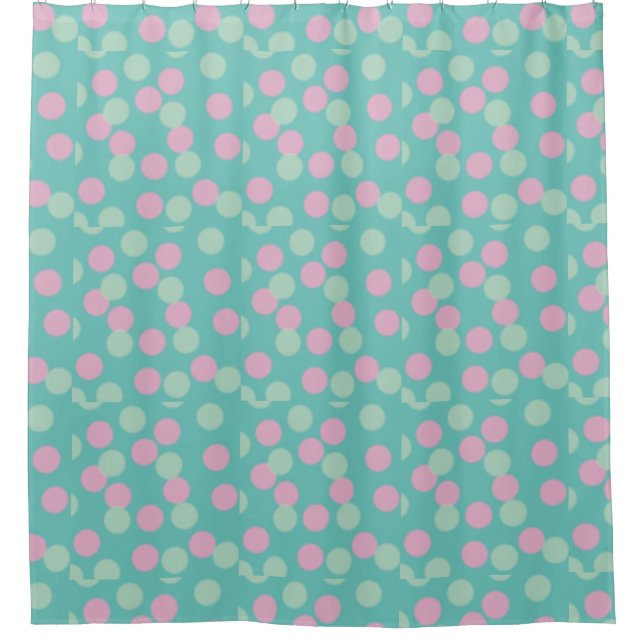 SIMPLE MINIMAL MODERN MONOGRAM ELEGANT STYLE CHIC  SHOWER CURTAIN (Front)