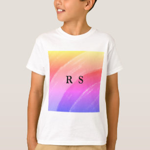 SIMPLE MINIMAL MODERN MONOGRAM ELEGANT STYLE CHIC  T-Shirt