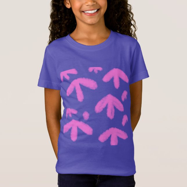 SIMPLE MINIMAL MODERN MONOGRAM ELEGANT STYLE CHIC  T-Shirt (Front)
