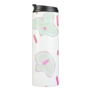 SIMPLE MINIMAL MODERN MONOGRAM ELEGANT STYLE CHIC  THERMAL TUMBLER