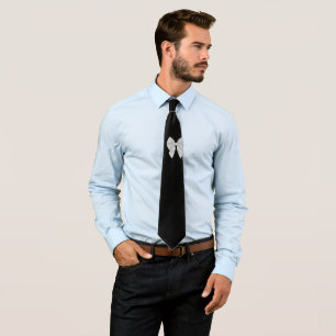 SIMPLE MINIMAL MODERN MONOGRAM ELEGANT STYLE CHIC  TIE