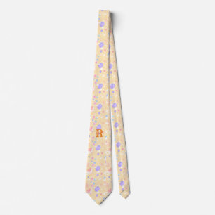 SIMPLE MINIMAL MODERN MONOGRAM ELEGANT STYLE CHIC TIE