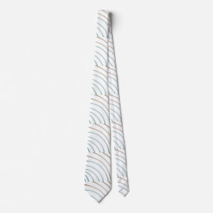 SIMPLE MINIMAL MODERN MONOGRAM ELEGANT STYLE TOTE TIE