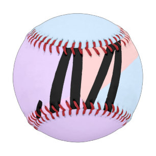 simple minimal monogram logo personalised baking baseball