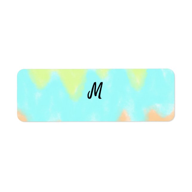 simple minimal monogram logo personalised baking t (Front)
