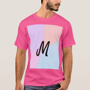simple minimal monogram logo personalised baking T-Shirt