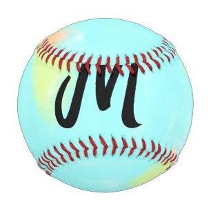 simple minimal monogram logo personalized baking t baseball