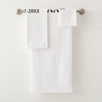 simple minimal monogram mrs Mr name date year Thro