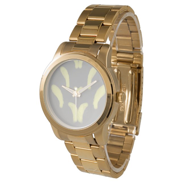 Simple minimal pink purple watercolor abstract app watch (Angled)