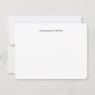 Simple Minimal Professional  Card