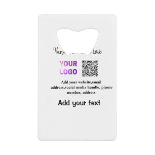 Simple minimal q r code add logo scan code name te