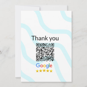 Simple minimal q r code add logo scan code name we holiday card