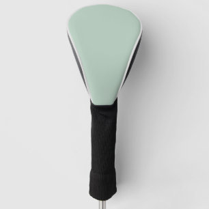 simple minimal solid color custom green gray boho golf head cover