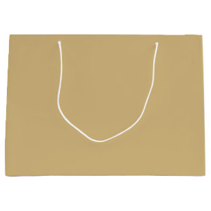 simple minimal solid color custom orange gray boho large gift bag