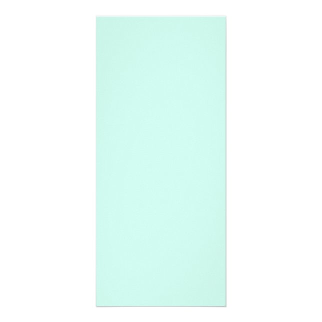 simple minimal solid color custom pastel custom  rack card (Front)