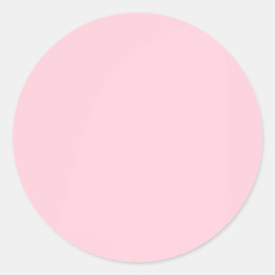 simple minimal solid color custom pastel custom th classic round sticker