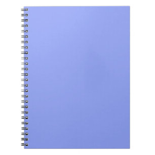 simple minimal solid colour custom blue pastel ad notebook