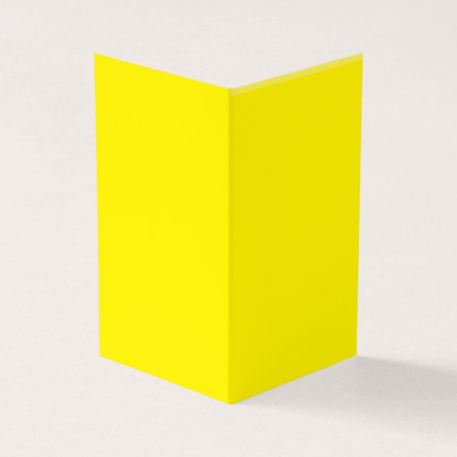 simple minimal solid colour custom      business card (Outside)