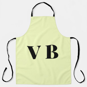 simple minimal solid colour custom pastel custom apron
