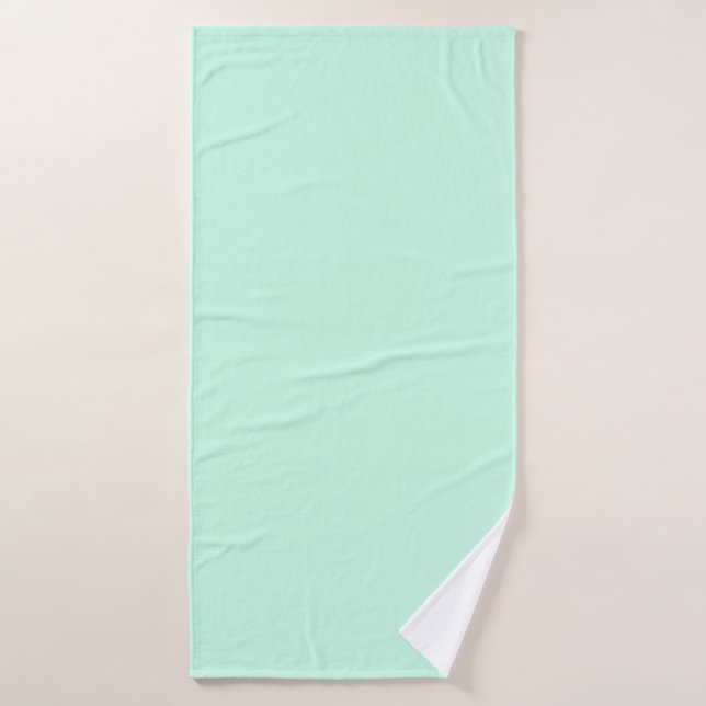 simple minimal solid colour custom pastel custom  bath towel (Bath Towel)