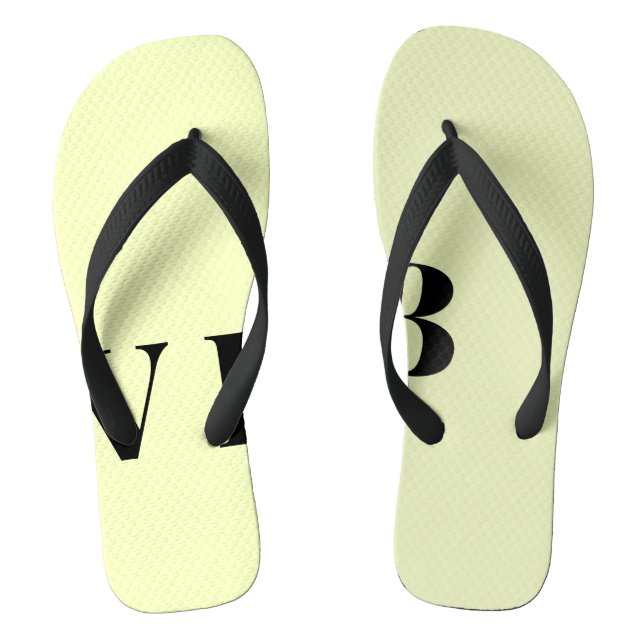 simple minimal solid colour custom pastel custom  flip flops (Footbed)