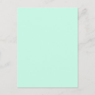 simple minimal solid colour custom pastel custom invitation postcard