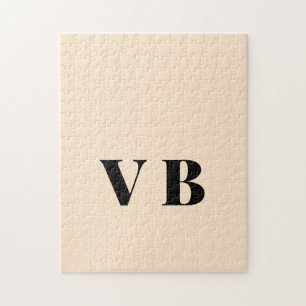 simple minimal solid colour custom pastel custom  jigsaw puzzle