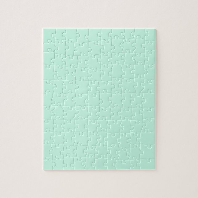 simple minimal solid colour custom pastel custom  jigsaw puzzle (Vertical)