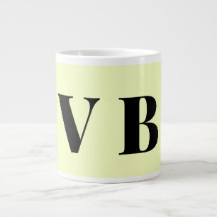 simple minimal solid colour custom pastel custom  large coffee mug