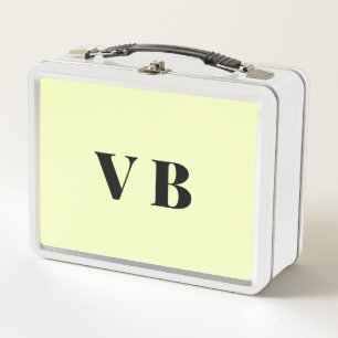 simple minimal solid colour custom pastel custom metal lunch box
