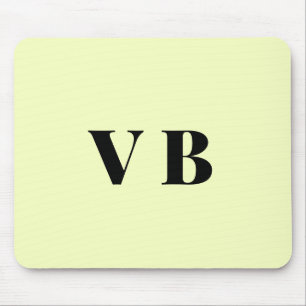 simple minimal solid colour custom pastel custom mouse mat