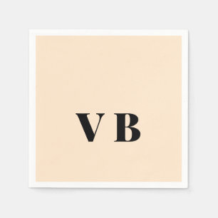 simple minimal solid colour custom pastel custom napkin