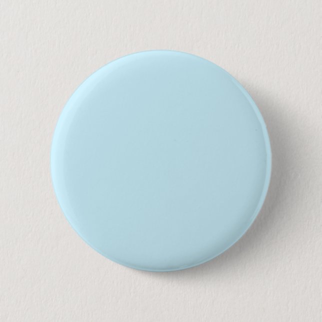 simple minimal solid colour custom pastel custom t 6 cm round badge (Front)