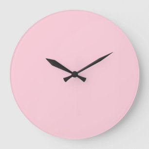 simple minimal solid colour custom pastel custom t large clock