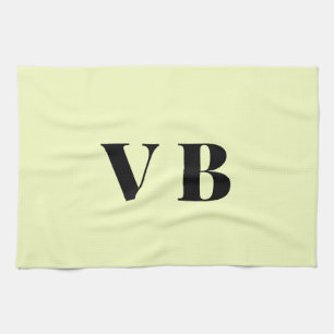 simple minimal solid colour custom pastel custom tea towel