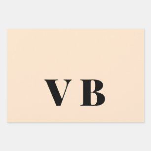 simple minimal solid colour custom pastel custom wrapping paper sheet