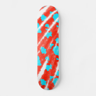 simple minimal solid colour custom personalised   skateboard