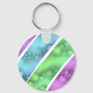 simple minimal solid colour custom personalised t key ring