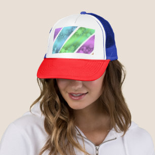 simple minimal solid colour custom personalised t trucker hat