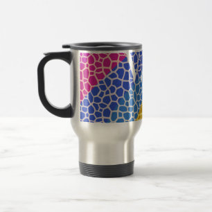simple minimal solid colour custom personalised th travel mug
