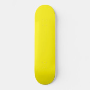 simple minimal solid colour custom skateboard