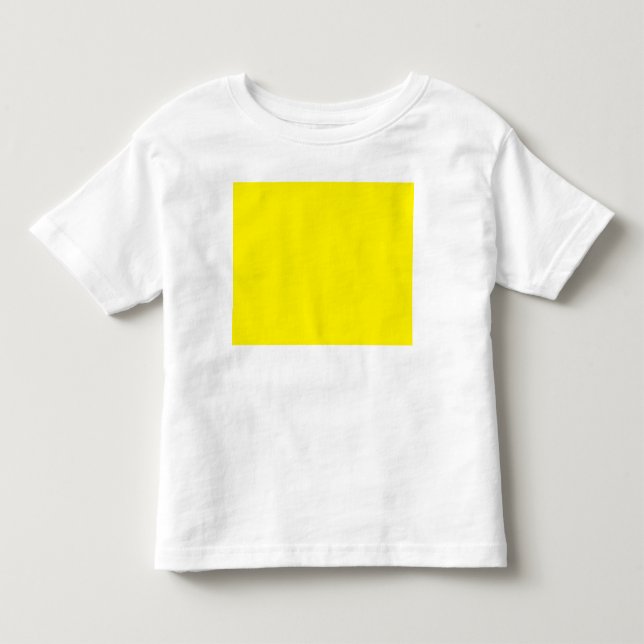 simple minimal solid colour custom     toddler T-Shirt (Front)