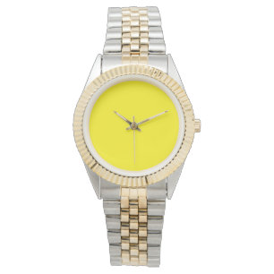 simple minimal solid colour custom watch