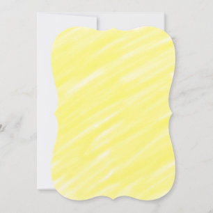 simple minimal solid colour custom yellow pastel a card
