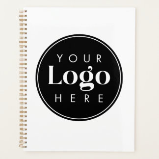 Simple Minimal Upload Your Custom Logo Business Planner