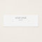 Simple minimal white earring display card