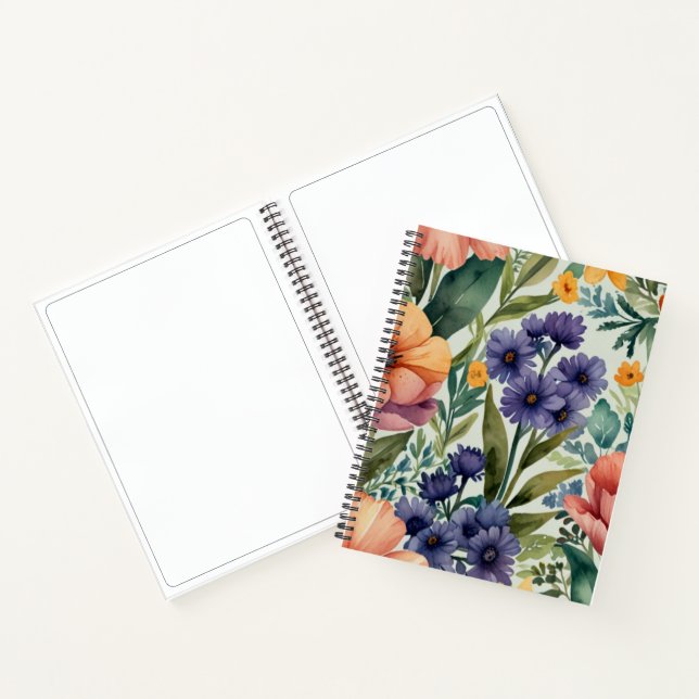 Simple Minimalist Artist Sketchbook Notebook (Inside)