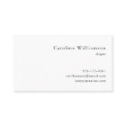 Simple Minimalist Basic Black White Professional